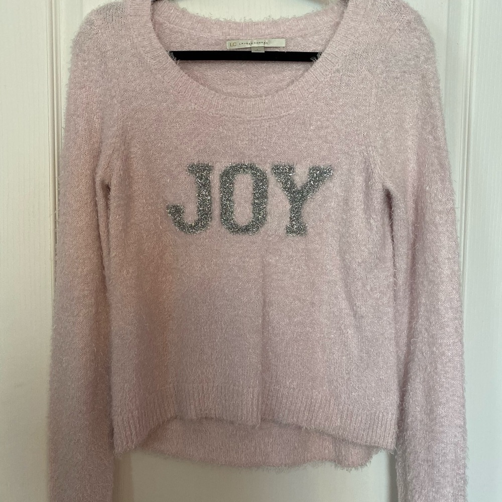 Lauren Conrad plush sweater Small